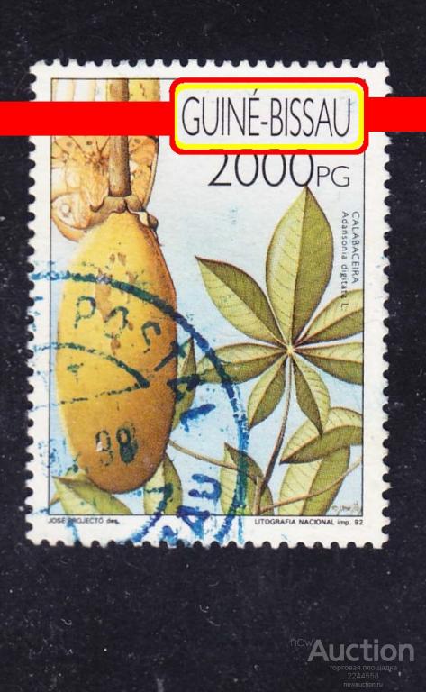 Африка государство GUINEA-BISSAU 1992 2000PG