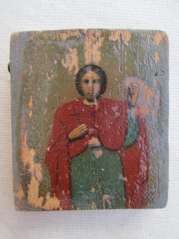ИКОНА АЛЕКСАНДР НЕВСКИЙ, 19 ВЕК! КРАЙНЕ ДЁШЕВО !!!