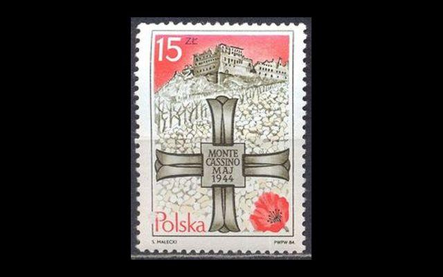 Польша 1984 Mi 2919 Битва при Монте-Кассино MNH 002/504