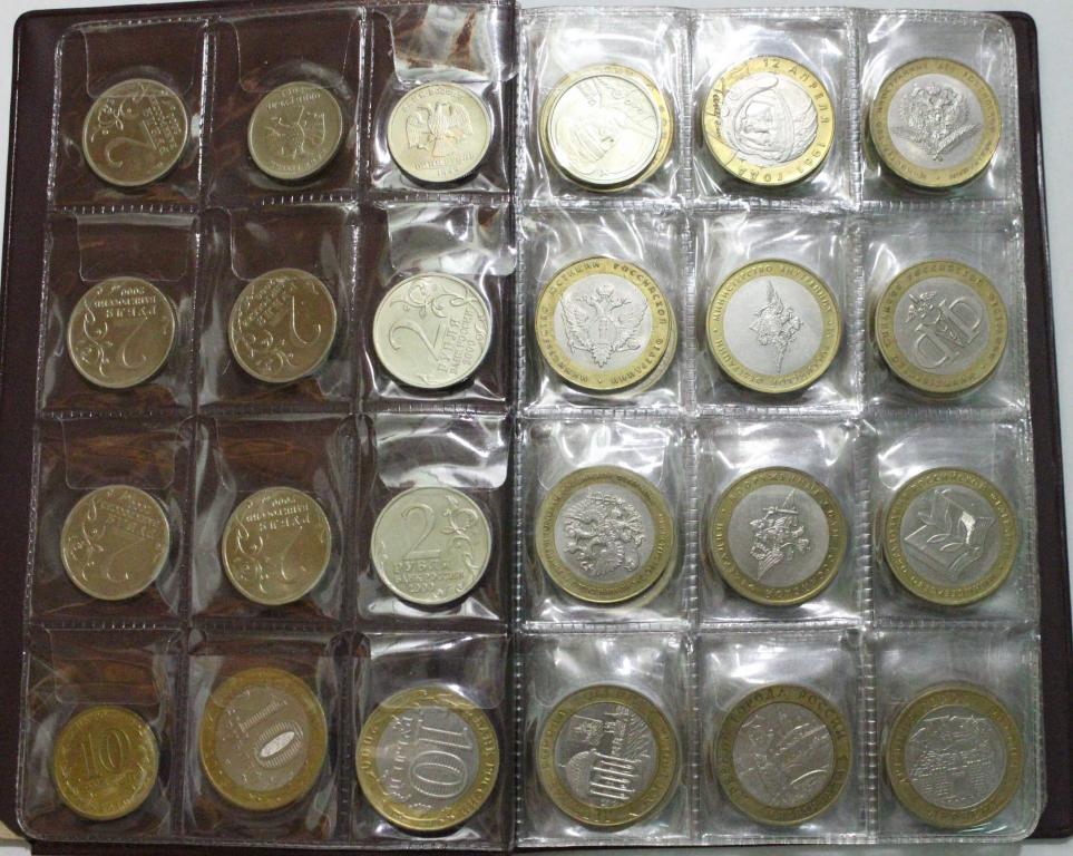 Коллекция 10р. биметалла 2000 - 2013..(см описание). 0537