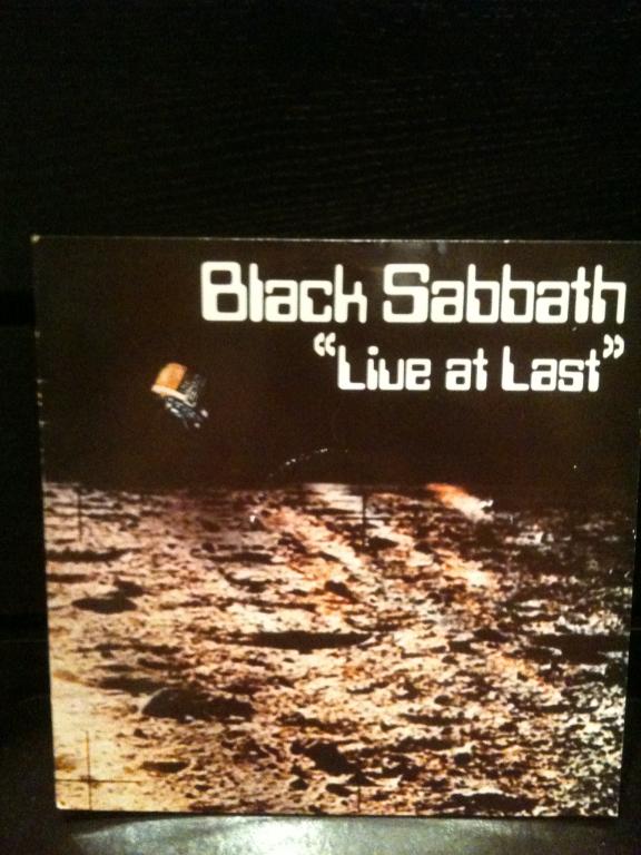 Пластинка Black Sabbath Live at Last 1980 Holland