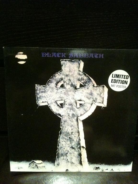 Пластинка Black Sabbath Headless Cross 1989 + poster