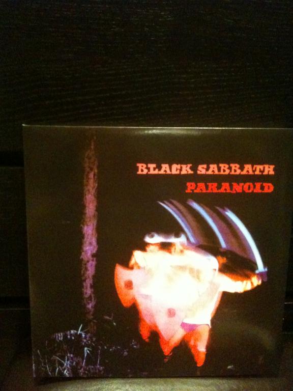 Пластинка Black Sabbath Paranoid 1970 UK hard vinyl