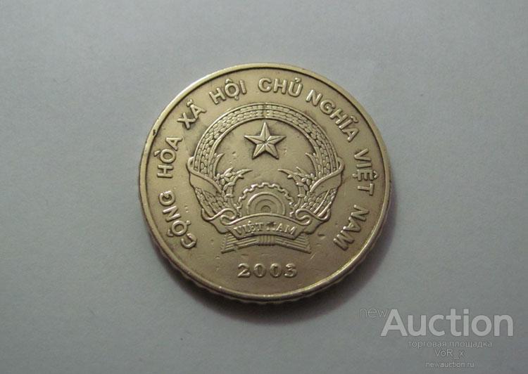 5000 донг (dong), Вьетнам, 2003 год, в капсуле