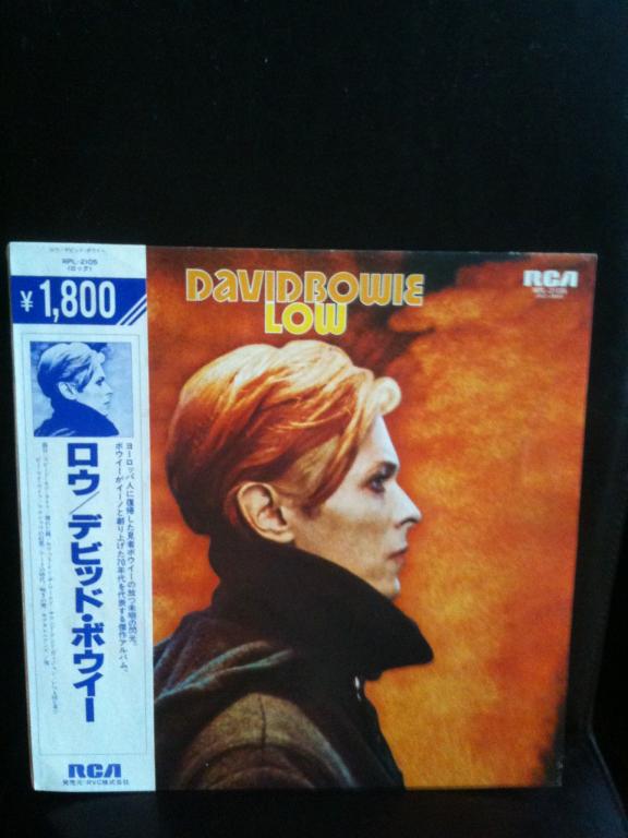Пластинка David Bowie Low 1977 Japan OBI original