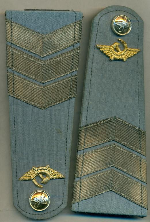 Погоны ГВФ СССР. Аэрофлот. Гражданская авиация.На рубашку 2
