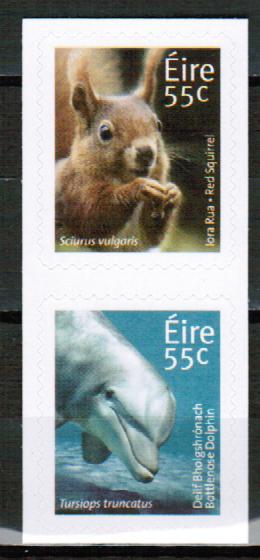 Ирландия 2010 Белки Дельфины Фауна Стандарт 2м**