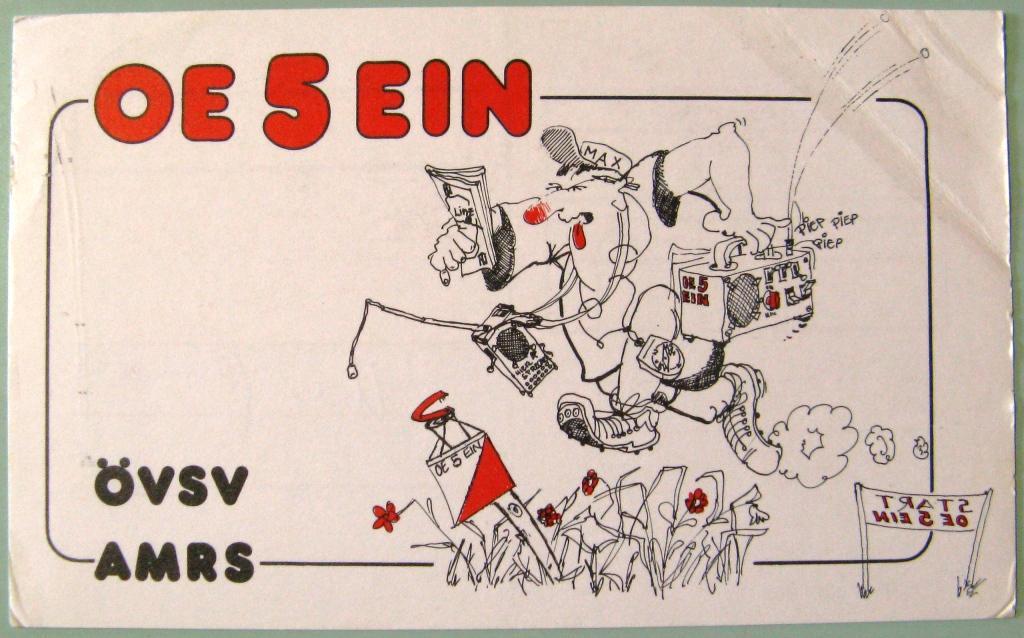 К22:025 QSL КАРТОЧКА РАДИООБМЕНА АВСТРИЯ 1998