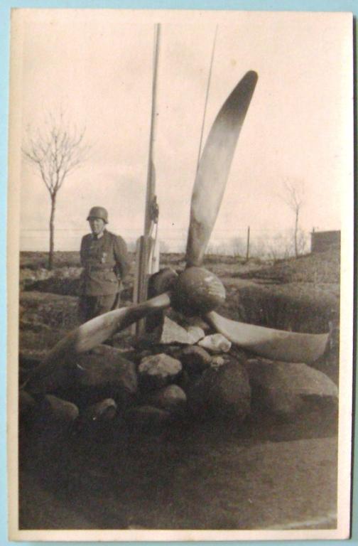 К11.158 ЛЮФТВАФФЕ МОГИЛА ФАШИСТСКОГО ЛЁТЧИКА 1941