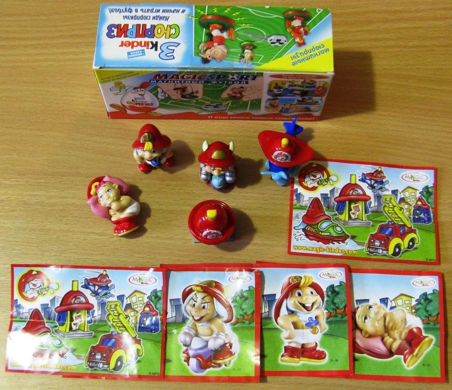 К02:005 ИГРУШКИ КИНДЕР - СЮРПРИЗ 5 ШТУК ОДНИМ ЛОТОМ