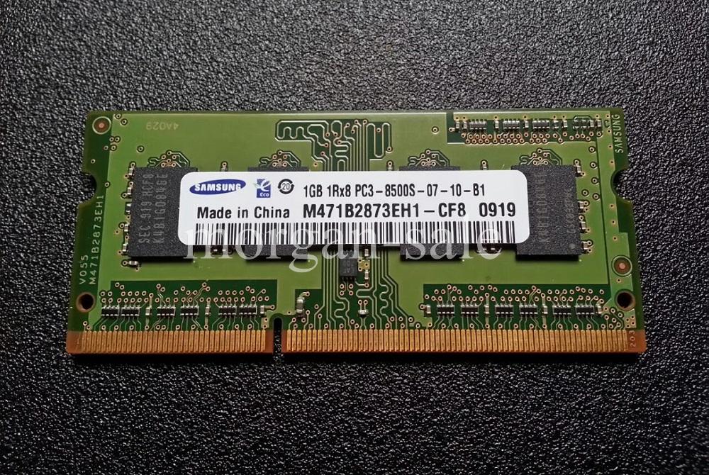 Память 1Gb DDR3 PC3-8500s Samsung