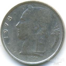 Бельгия 1 франк 1975 34.77.05