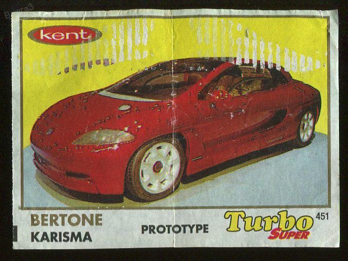 Турбо_Супер Кент_Bertone Karisma_№ 451