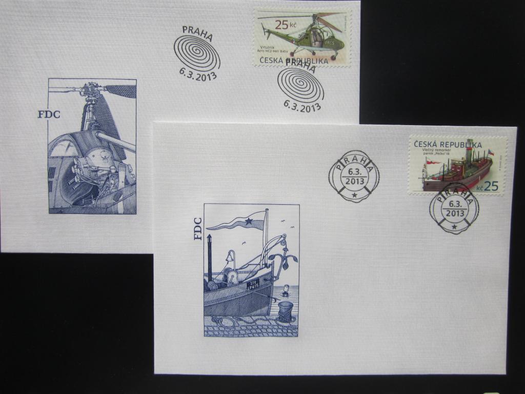 Чехия 2013 - вертолет/пароход