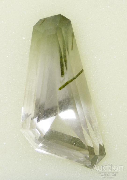 Кварц с эпидотом 47 ct Актас,Казахстан № 6.109