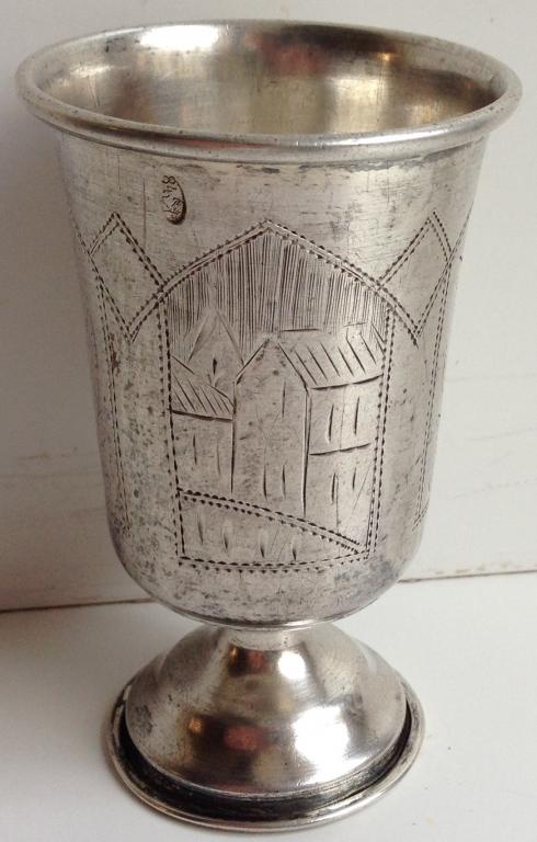 RARE !  СЕРЕБРО ! РЮМКА  КИДУШНАЯ ! СЕРЕБРО 84 пр. 19 ВЕК !  МУЗЕЙНЫЙ УРОВЕНЬ !