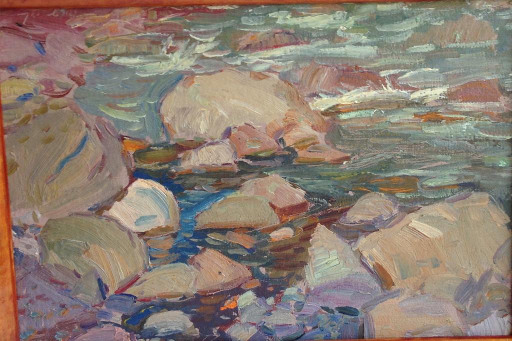 БАЙМУХАНОВ Г.С. "РЕКА БЕЛЬСУ. КУЗНЕЦКИЙ АЛАТАУ" 2001 ГОД