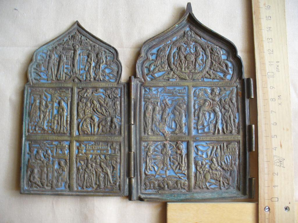 2-ве створки от  складня  Праздники.
