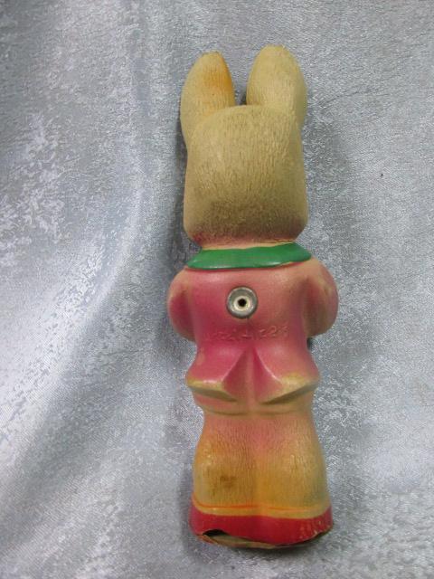 ИГРУШКА ПИЩАЛКА. ЗАЯЦ