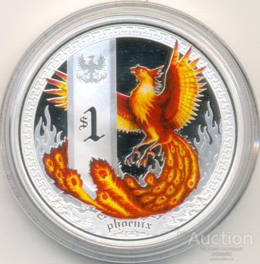Тувалу 1 доллар 2013 Феникс 19.91.05