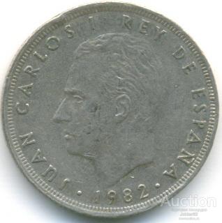 Испания 25 песет 1982 35.81.05