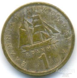 Греция 1 драхма 1980 78.85.05