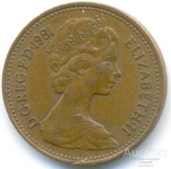 Великобритания 1 пенни 1981 86.87.05