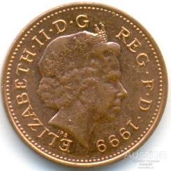 Великобритания 1 пенни 1999 84.87.05