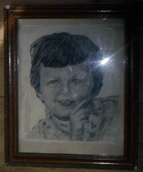 Risunok Portret Devochki Hud Subbotin 1953 God V Rame Pokupajte Na Auction Ru Po Vygodnoj Cene