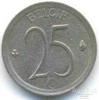 Бельгия 25 сантим 1966 77.91.05