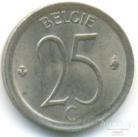 Бельгия 25 сантим 1971 91.91.05