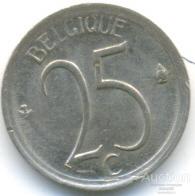Бельгия 25 сантим 1966 95.91.05