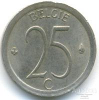 Бельгия 25 сантим 1973 84.91.05