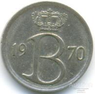 Бельгия 25 сантим 1970 72.91.05