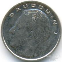 Бельгия 1 франк 1991 40.91.05