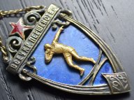 Памятный жетон организатору "Всеукраинского спортивного первенства" 1928 г. Редкость-RRR!