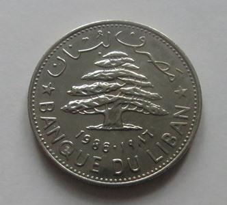 Ливан 1 ливр LIVRE 1986 UNC