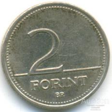 Венгрия 2 форинта 1994 27.94.05
