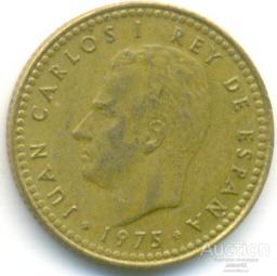 Испания 1 песета 1975 58.94.05