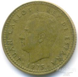 Испания 1 песета 1975 71.94.05