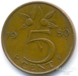 Нидерланды 5 центов 1980 13.95.05
