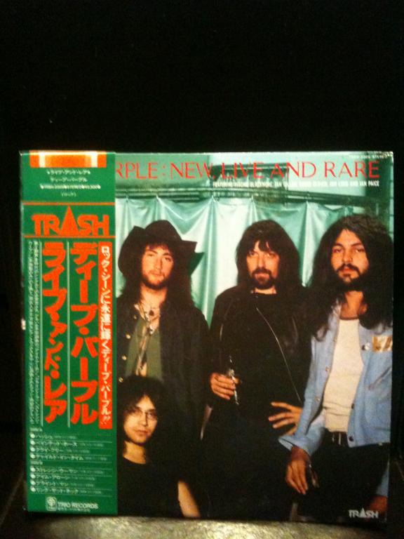 Пластинка Deep Purple New Live and Rare Japan OBI original