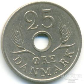 Дания 25 эре 1972 96.95.05