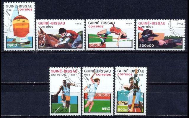 Гвинея-Бисау 1988 Mi 935-41 Олимпийские игры CTO 042/011