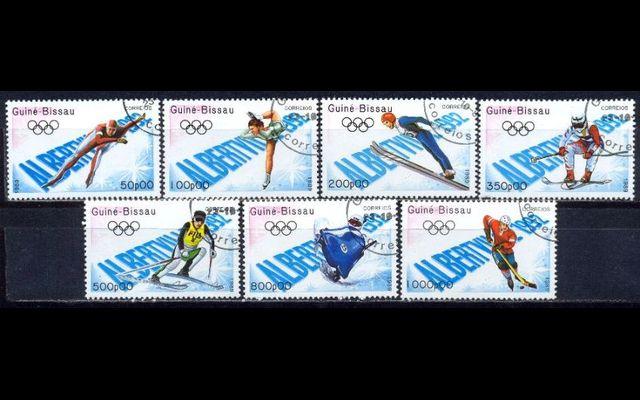 Гвинея-Бисау 1989 Mi 1088-94 Олимпийские игры CTO 042/013