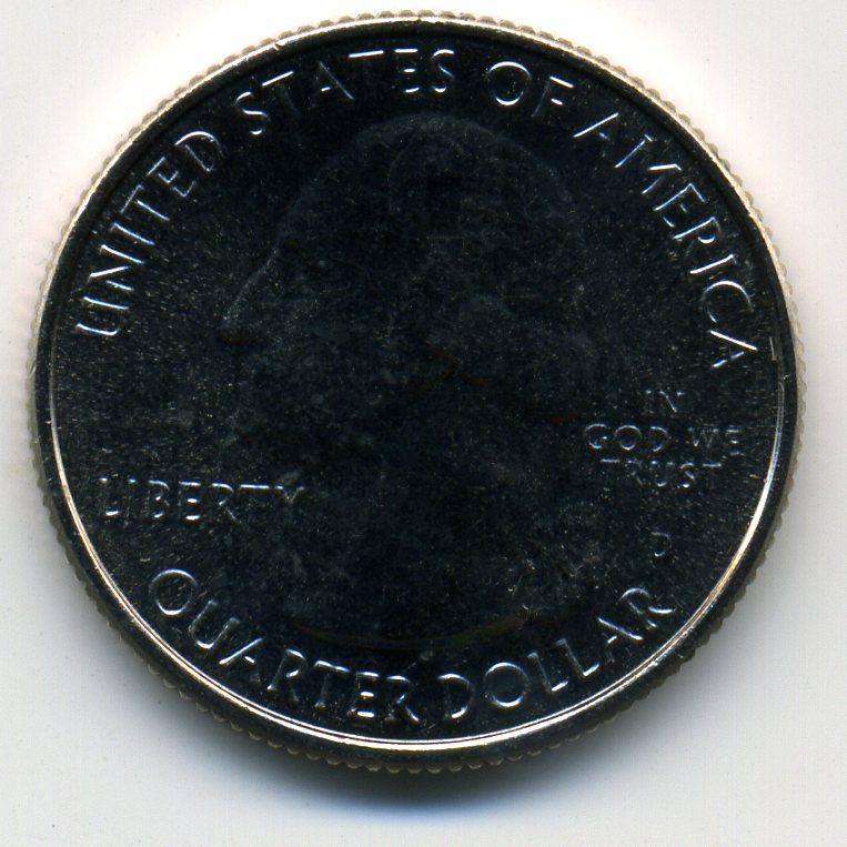 25 центов - США - 2016 D - Shawnee (Шоуни) - Иллинойс - Парк № 31 - UNC