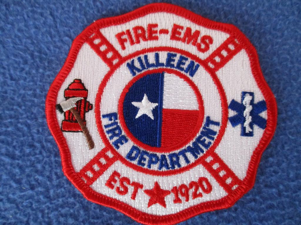 Шеврон, Fire-EMS Killeen Fire Department, пожарные, США