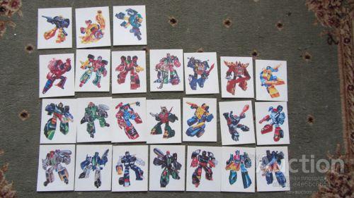 Наклейки TransFormers Generation 2 (1996) Panini