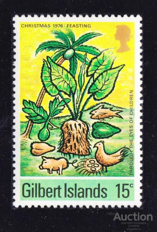 колония Gilbert Islands 1976 15с**