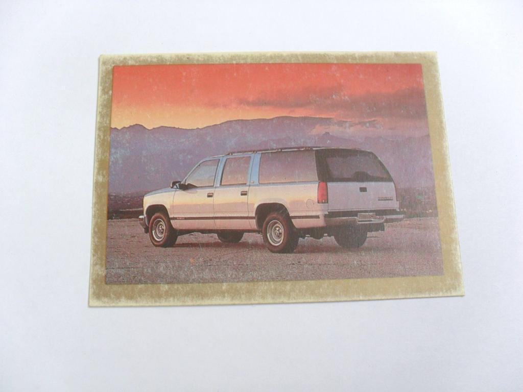 Календарик Шевроле-С1500-Сабарбэн (США), 1995г. 